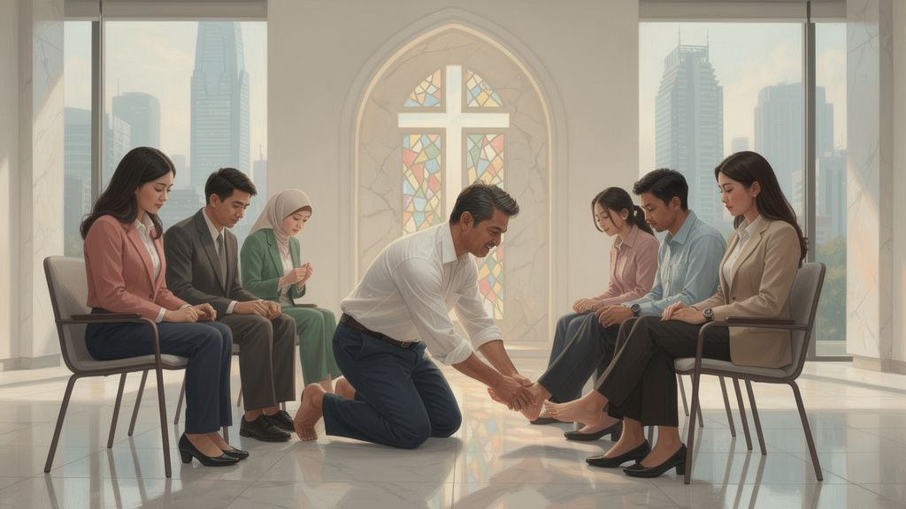 Servant Leadership: When Jesus Washed His Disciples' Feet in Modern Jakarta