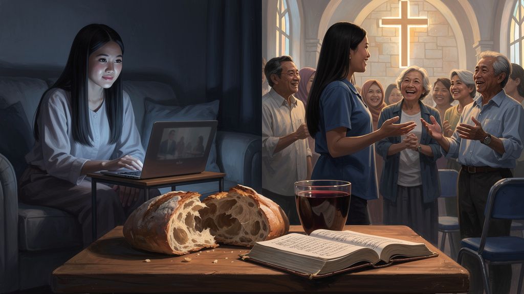 Mengapa Kita Butuh Gereja Meski Bisa Beribadah Sendiri di Rumah?