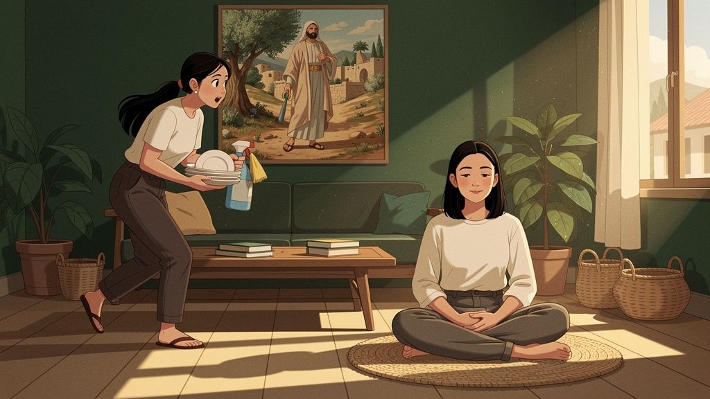 Marta dan Maria: Menemukan Ketenangan di Tengah Kesibukan Jakarta