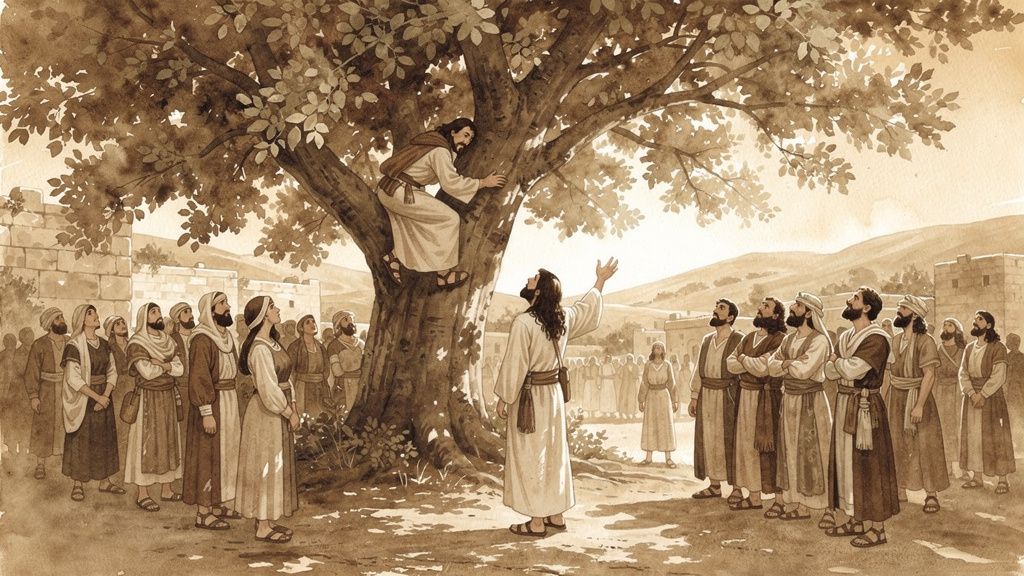 Zacchaeus: When Jesus' Love Transforms a Corrupt Heart - Lessons for Modern Jakarta